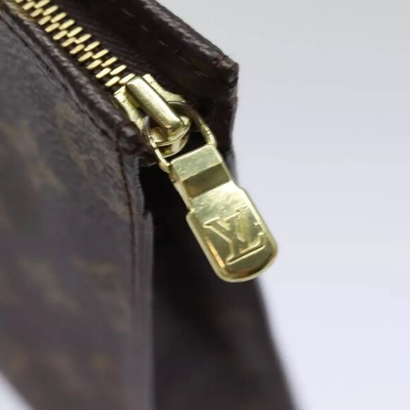 AUTHENTICITY GUARANTEED LOUIS VUITTON Monogram Poche Toilette Pouch - Picture 12 of 16